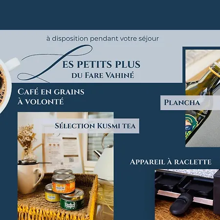 Vakantiehuis Fare Vahine, Maison Tahitienne Avec Jacuzzi Prive - Prestigelodgesfontainebleau Pamfou
